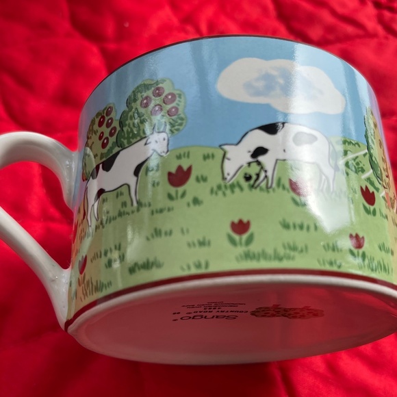 Sango China Country Road Cups, Saucers and plates 2 sets (3 piece/set) - Picture 15 of 17